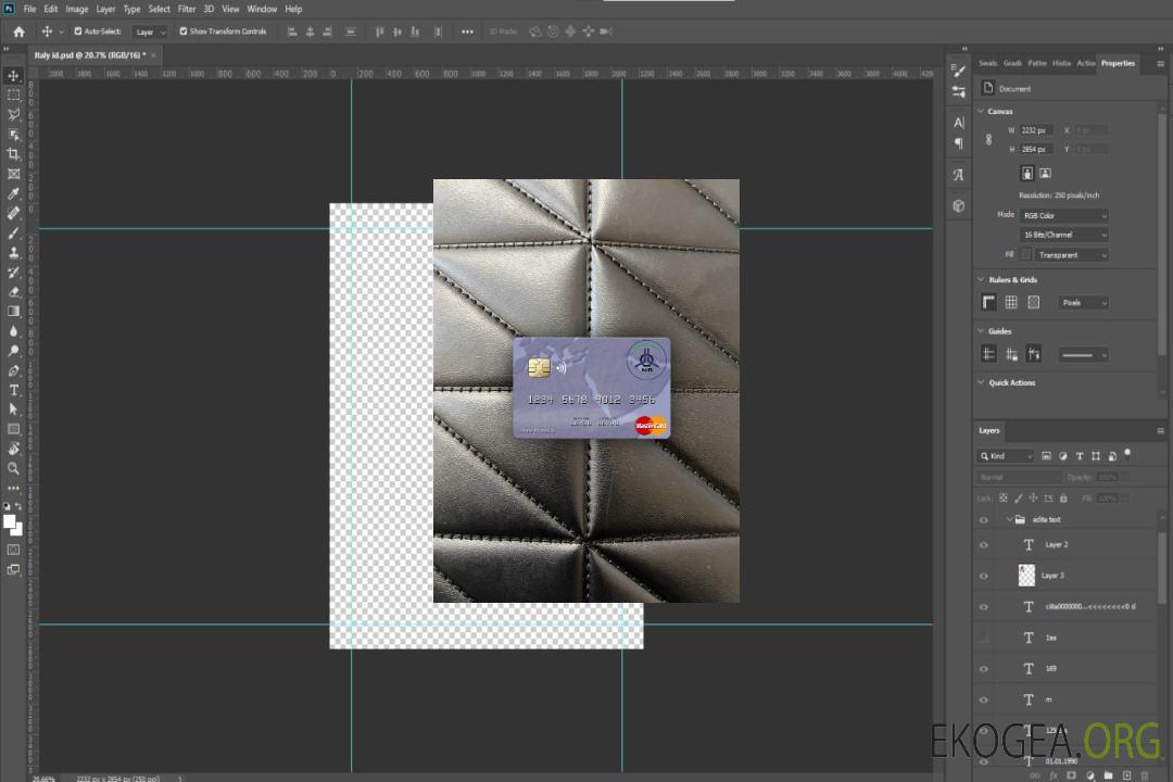 Soudan El Nilein Bank mastercard photolook recto template Soudan El Nilein Bank mastercard photolook recto template